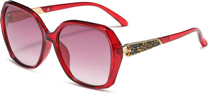 Produktbild Techsuit - Sunglasses Polarized (5599) - for Women with UV Protection, PC - Red