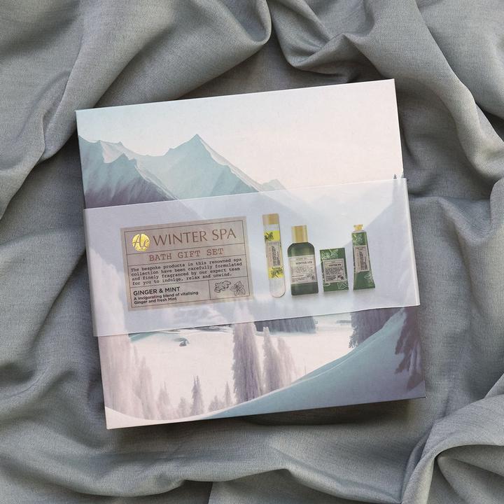 Image du produit Accentra Set de soins WINTER SPA en coffret cadeau, parfum : Ginger & Mint (Set soin capillaire)