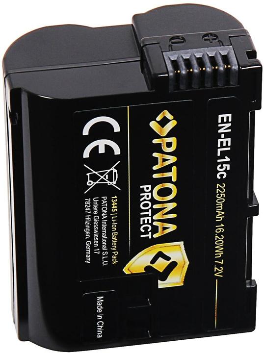 Actual product image Patona Protect EN-EL15C (Camera battery)