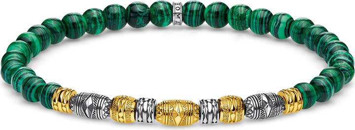 Produktbild Thomas Sabo Armband Talisman bicolor grün (17 cm, Sterlingsilber)