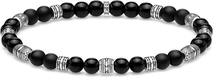 Produktbild Thomas Sabo Armband Talisman schwarz (15.50 cm, Sterlingsilber)