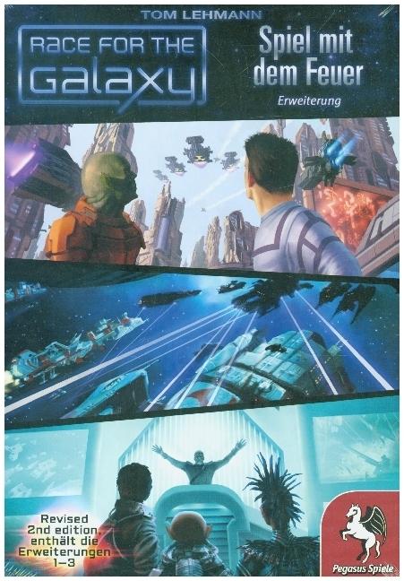 Image du produit Pegasus 53023G - Race for the Galaxy : Jouer avec le feu, dès 12 ans (DE-Extension 1-3) (Allemand)