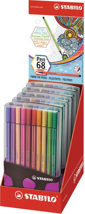 Image du produit STABILO Pen 68 ColorParade (Multicolore, 20 x)