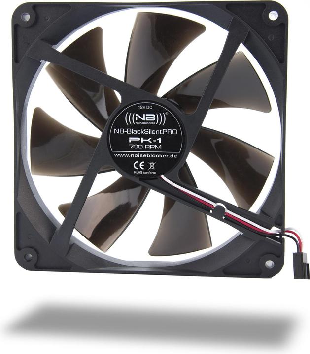 Produktbild Noiseblocker BlackSilentPro PK1 (140 mm, 1 x)
