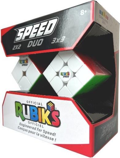 Actual product image Spin Master SpinMaster Rubik's -Speed Duo Pack -2x2 Speed plus 3x3 Speed (2 x 2, 3 x 3)