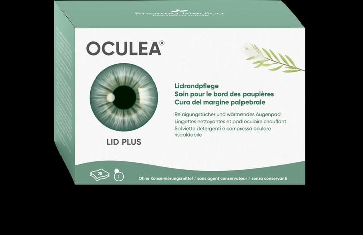 Produktbild Oculea Reinigungstücher + 1 Stück Augenpad (Crème, Tag + Nacht)