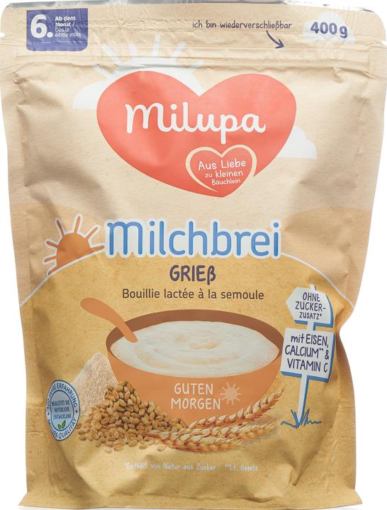 Produktbild Milupa Milchbrei Guten Morgen Griess (400 g)