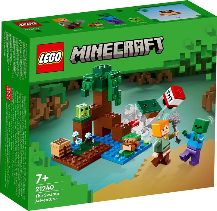 Actual product image LEGO The Swamp Adventure (21240, LEGO Minecraft)