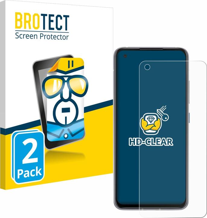 Produktbild BROTECT Schutzfolie Displayschutz Klar (2 Stück, Asus Zenfone 8)