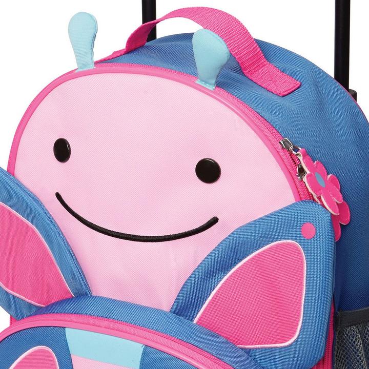 Actual product image Skiphop Zoo Rolling Luggage Butterfly (26 l, Hand luggage (up to 50 litres))