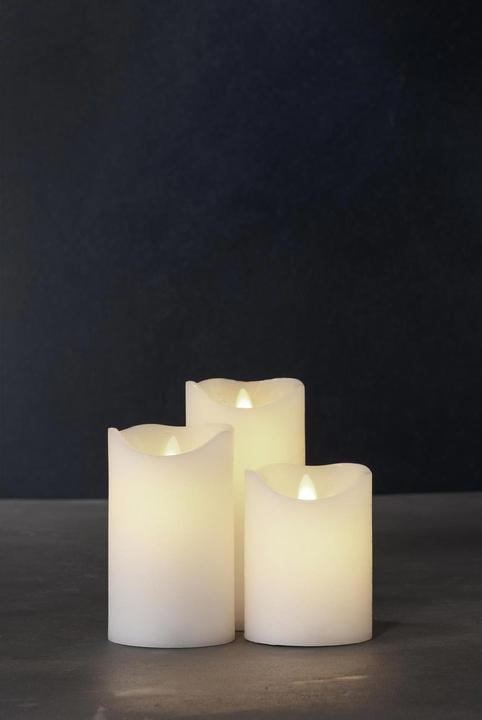 Sirius Bougies LED Sara - Lot exclusif de 3 (3 x)