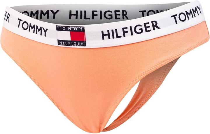 Image du produit Tommy Hilfiger Organic Cotton Logo Thong Medium Papaya Punch (M)