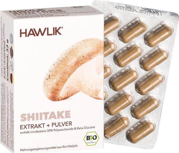Immagine prodotto Hawlik Estratto di shiitake + capsula di polvere (60 Pezzo/i, Pillole, 57 g)