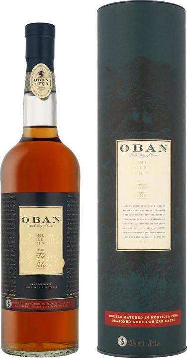 Actual product image Oban Single Malt Distillers Edition (Single Malt, 6 x 70 cl)