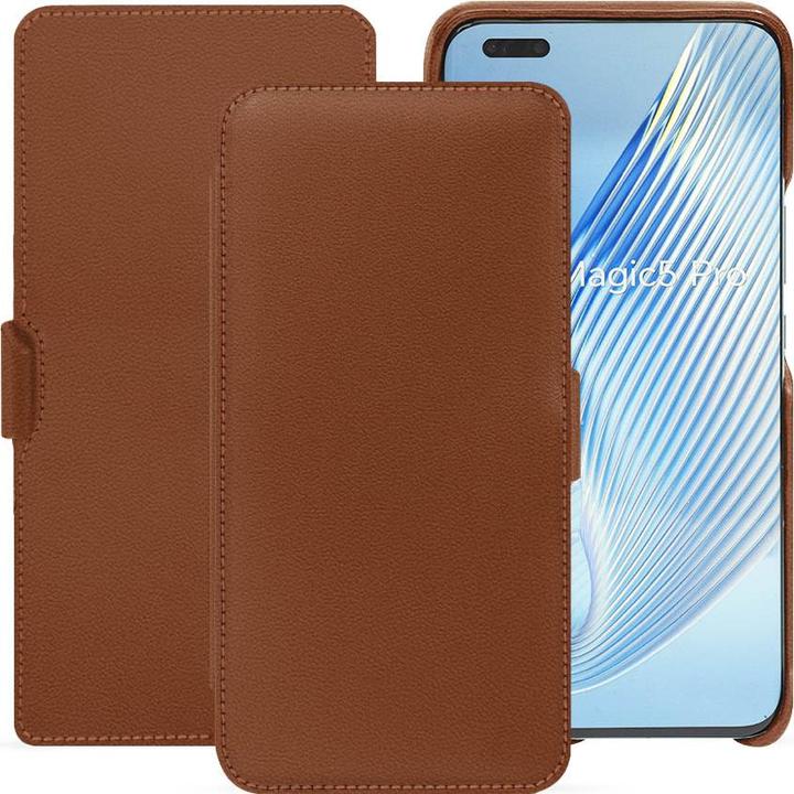 Actual product image Noreve Horizontal leather flap shell (Honor Magic5 Pro)