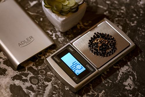 Actual product image Adler AD 3168 precision scale dwt, g, oz, ozt