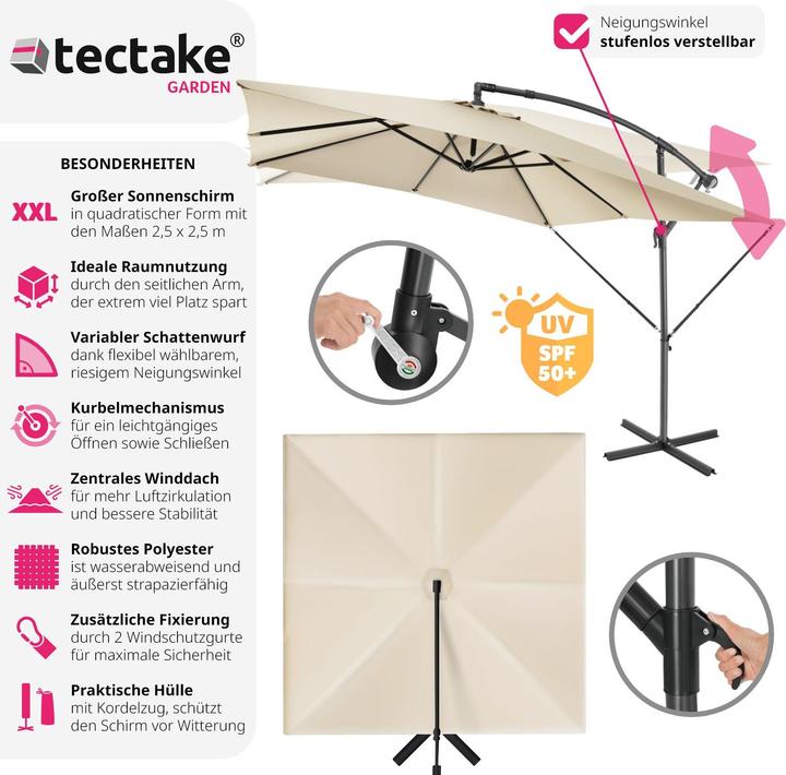 Actual product image tectake Apollon (2.50 m)