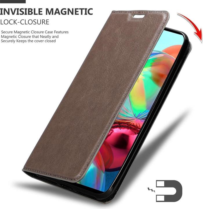 Image du produit Cadorabo Book Couverture magnétique invisible (Samsung Galaxy A72 5G)