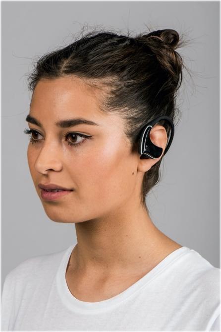 Produktbild Lenco In Ear Stereo Headset BTX 750BK Wasserdichtes Bluetooth® (9 h, Kabelgebunden)