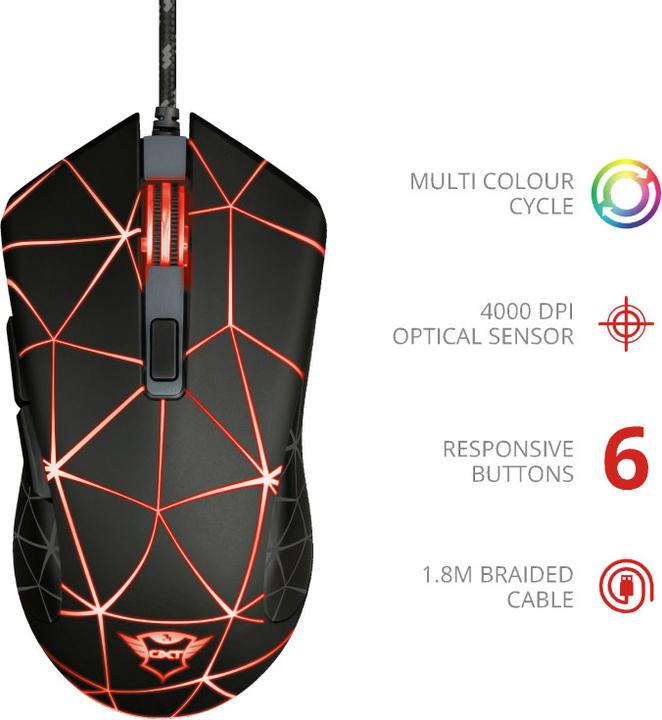 Actual product image Trust GXT 133 Locx (Cable)