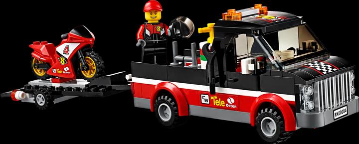Produktbild LEGO Rennmotorrad Transporter (60084, LEGO City)