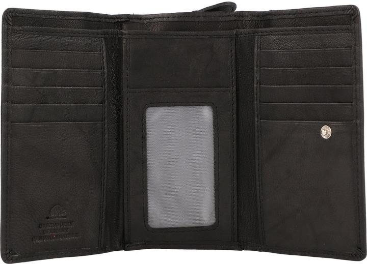 Produktbild Greenburry Basic Geldbörse RFID Leder 14 cm
