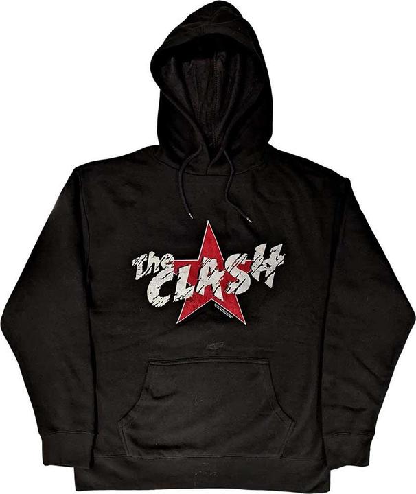 Image du produit The Clash Pull à capuche unisexe adulte avec logo étoilé (L)