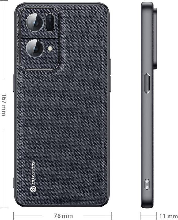 Actual product image Dux Ducis Fino Series Hardcase Cover (Oppo Reno 7 Pro 5G)
