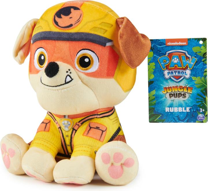 Produktbild Spin Master Paw Patrol Jungle Pups, 20,3cm grosses Chase-Plüschtier, Kinderspielzeug für Jungen und Mädchen (19.05 cm)