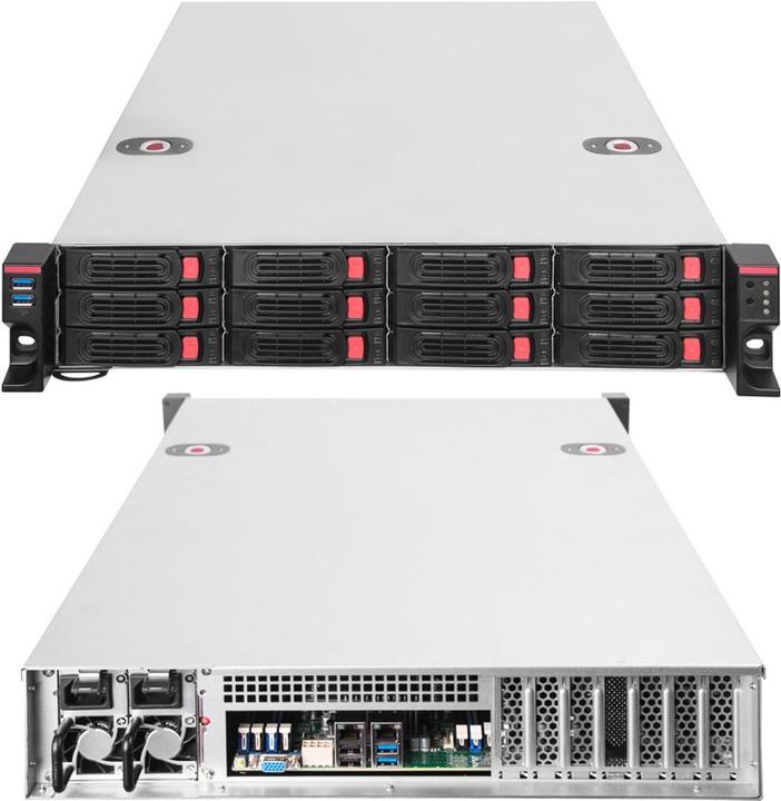 Image du produit Silverstone RM22-312 Boîtier de serveur rackable, 2U, E-ATX
