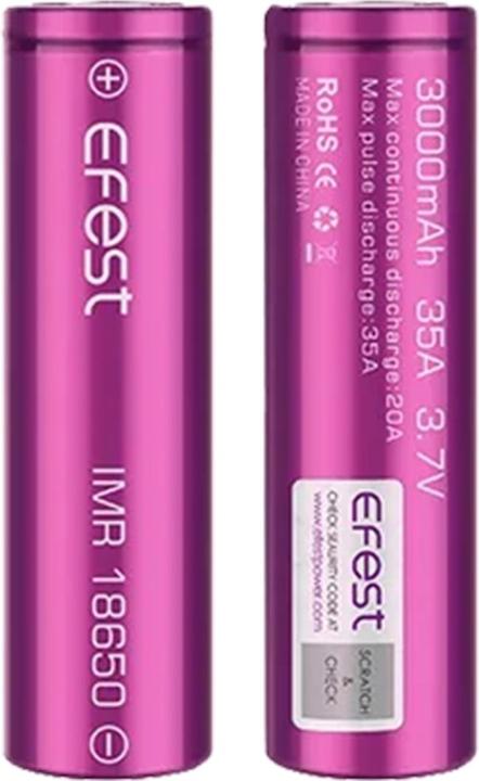 Produktbild Efest 18650 3000mah 35A (1 Stk., 18650, 3000 mAh)