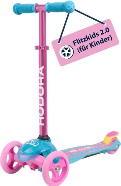 Produktbild Hudora Flitzkids 2.0 Skate Wonders