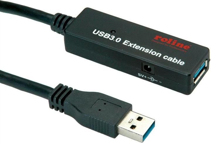 Image du produit Roline USB3.2 Gen1 Act. Câble de répéteur (20 m, USB 3.2 Gen 1)