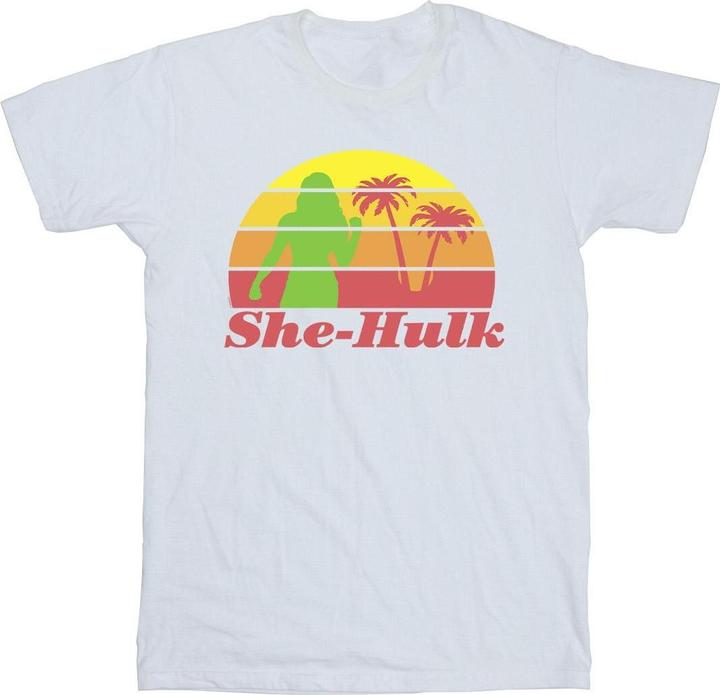 Image du produit - T-shirt SHE-HULK: ATTORNEY AT LAW SUNSET FLEX - Homme (3XL)