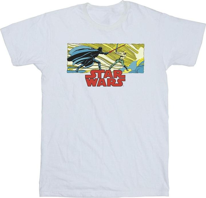 Produktbild Star Wars Comic Strip Luke And Vader TShirt (5XL)