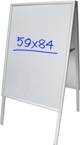 Produktbild Office Depot Kundenstopper A1 Silber (A1)