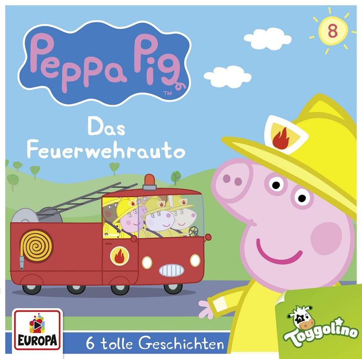 Image du produit Peppa Pig 08 - Le camion de pompier (Jeux audio Peppa Pig, Allemand)