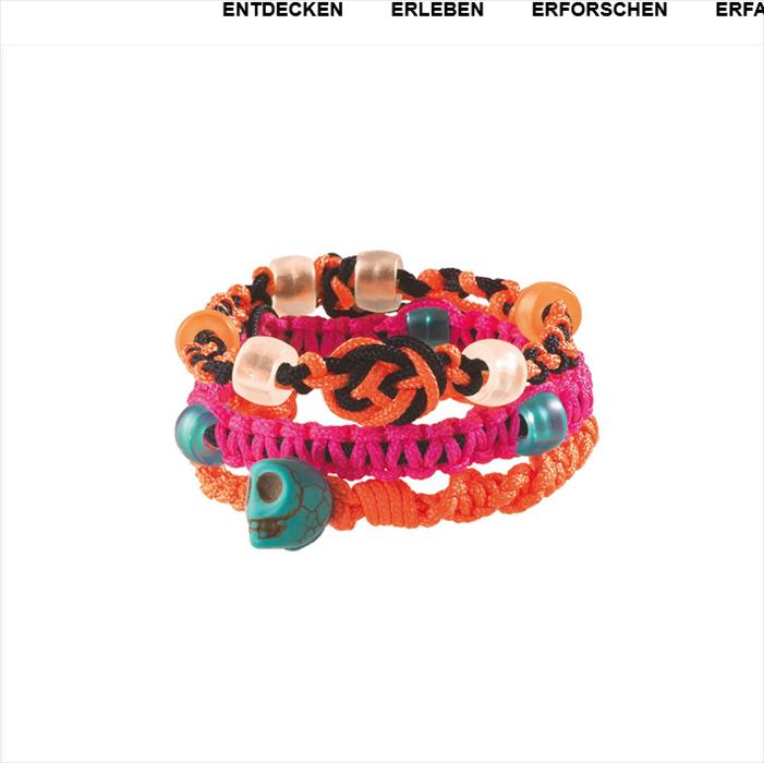 Produktbild Kosmos Armbänder knüpfen