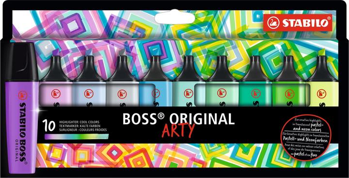Produktbild STABILO Boss Original (Blautöne, 5 mm, 10 x)