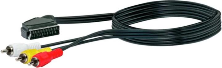 Produktbild Schwaiger Adapterkabel (2 m, Cinch, Scart)