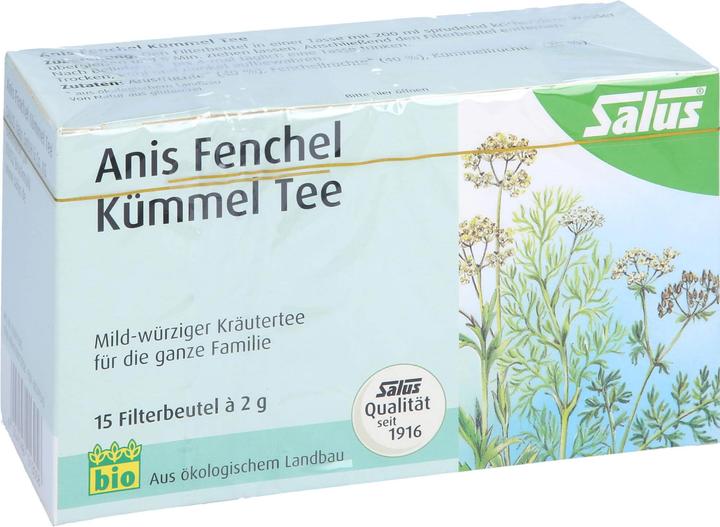 Actual product image Salus Anis Fenchel Kümmeltee Bio (50 g)