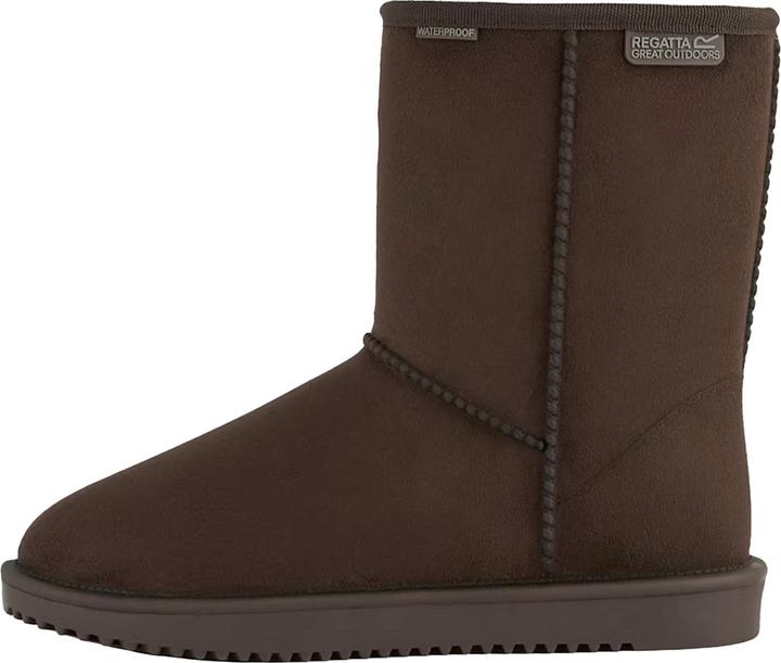 Actual product image Regatta Womens/Ladies Risely Waterproof Faux Fur Lined Winter Boots (36)