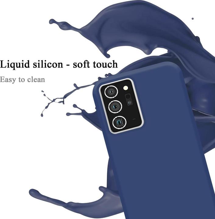 Actual product image Cadorabo TPU Liquid Silicone Case Cover (Samsung Galaxy Note 20+)