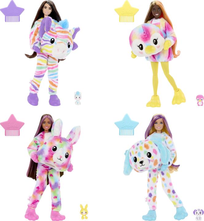 Actual product image Barbie Cutie Reveal Colour Dream Series - Zebra