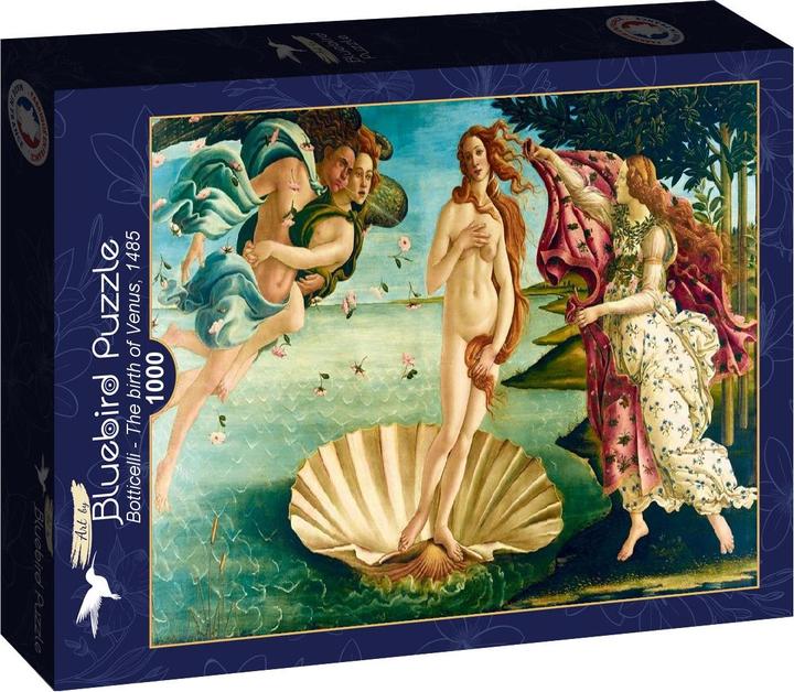 Immagine prodotto Bluebird Puzzle 1000 pezzi Botticelli - La nascita di Venere, 1485 (1000 pezzi)