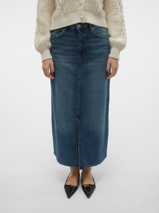 Immagine prodotto Vero Moda VMTESSA Hohe Taille Langer Rock Jeansrock (M)