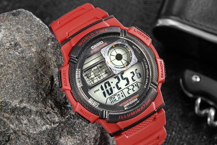 Actual product image Casio AE-1000W-4A (Digital watch, 44 mm)