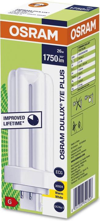 Produktbild Osram Dulux (GX24q-3, 26 W, 1800 lm, 1 x, G)