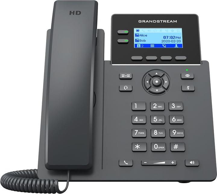 Immagine prodotto Grandstream GRP2602W | Telefono VoIP | 2 linee, 4x SIP, WLAN, 2x RJ45 100Mb/s