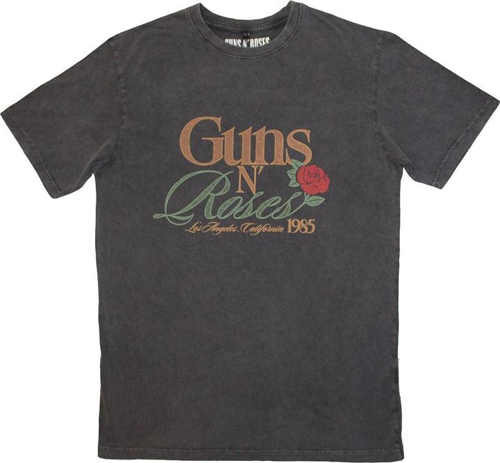 Guns N Roses California 1985 Stone Wash